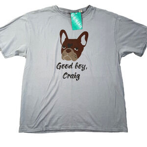 ShepGear Good Boy, Craig Short Sleeve Tee Shirt Size Large Gray Southern Charm